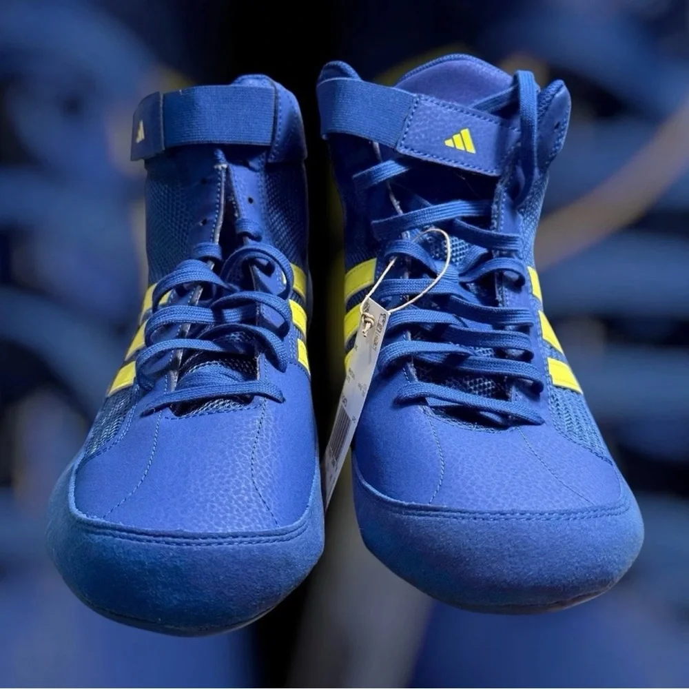 adidas HVC 2 Wrestling Mid Blue men's Size 13
